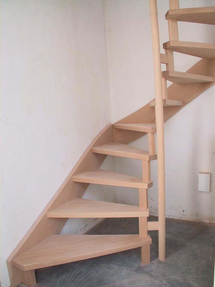 escalier hélicoïdal par empilage namur