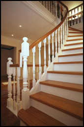 escalier en bois sur mesure